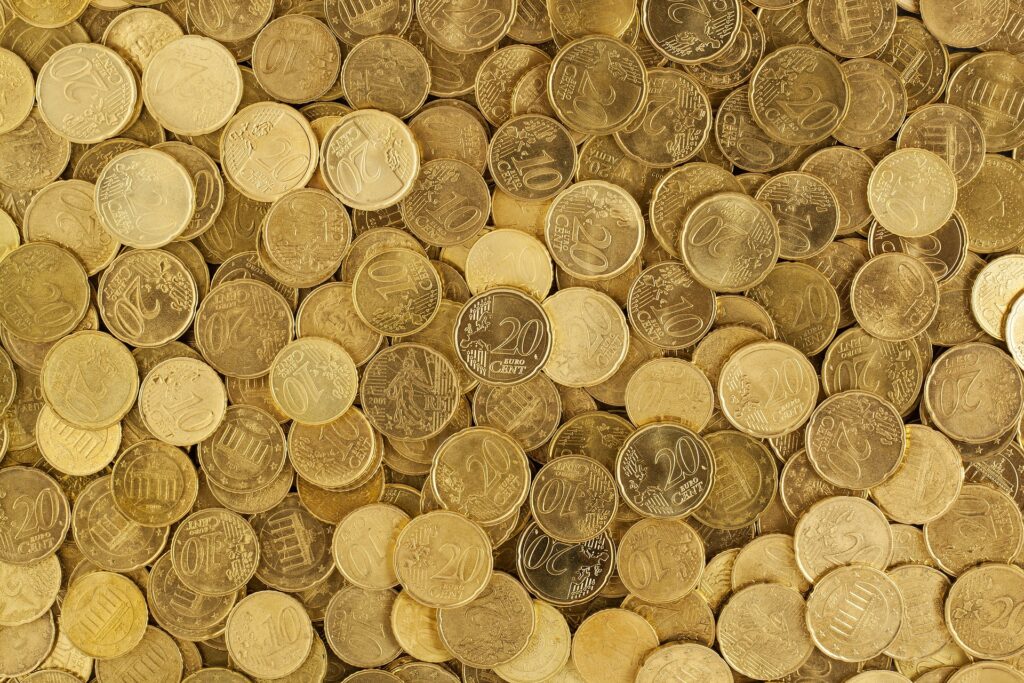 A bunch of cents